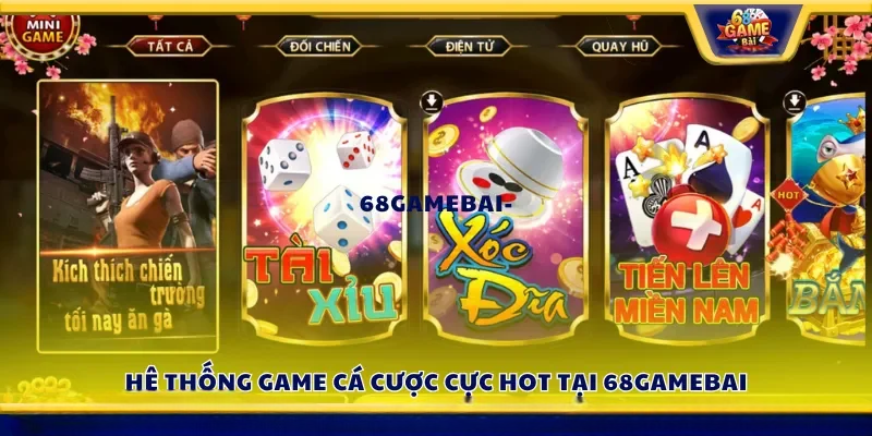 Giao diện sảnh Xốc Đĩa 68GB sang trọng