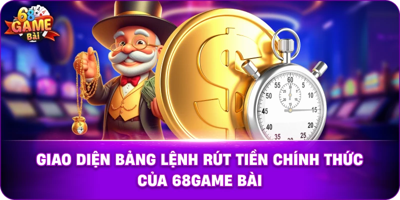 Giao diện rút tiền minh bạch và chuyên nghiệp